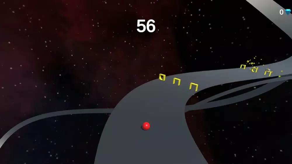 Tangkapan skrin SkyGame Transform Space Track