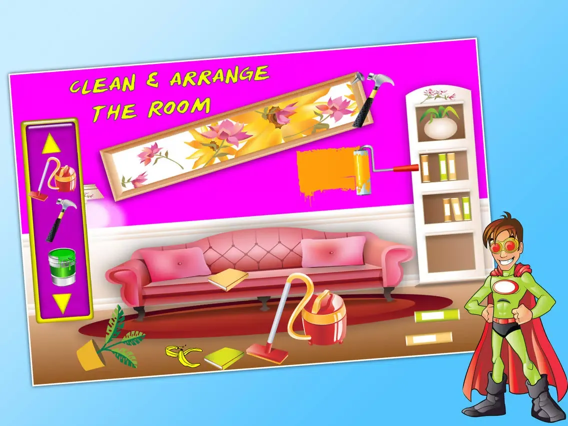 تصاویر Baby Full House Fix & Cleanup - Play and Have Fun For Kids iPad 