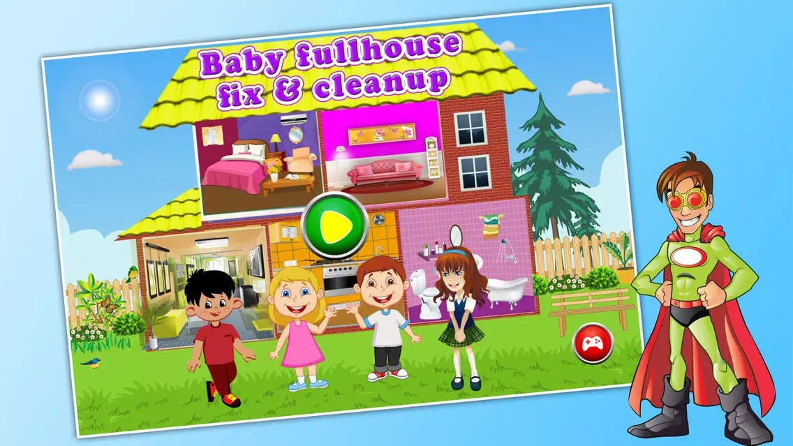 تصاویر Baby Full House Fix & Cleanup - Play and Have Fun For Kids