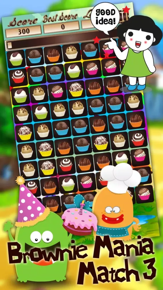 Brownie Mania Match 3 स्क्रीनशॉट