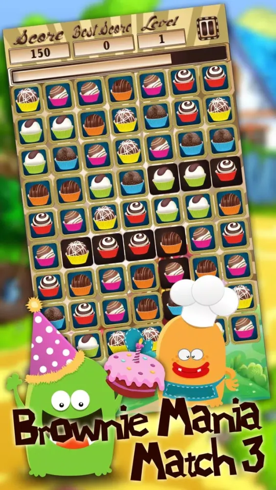 Brownie Mania Match 3 स्क्रीनशॉट