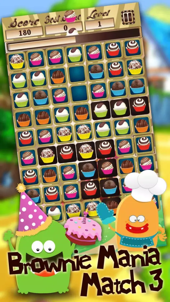 Brownie Mania Match 3 स्क्रीनशॉट