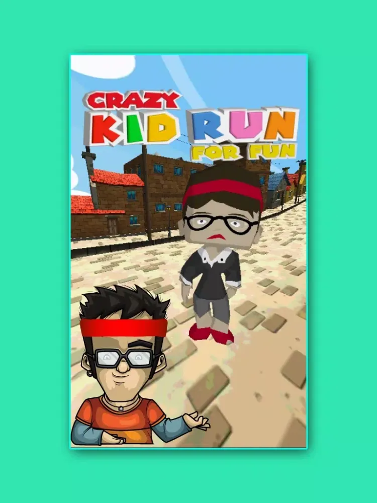 Crazy Kid Run For Fun - Endless Running Game iPad  Screenshots