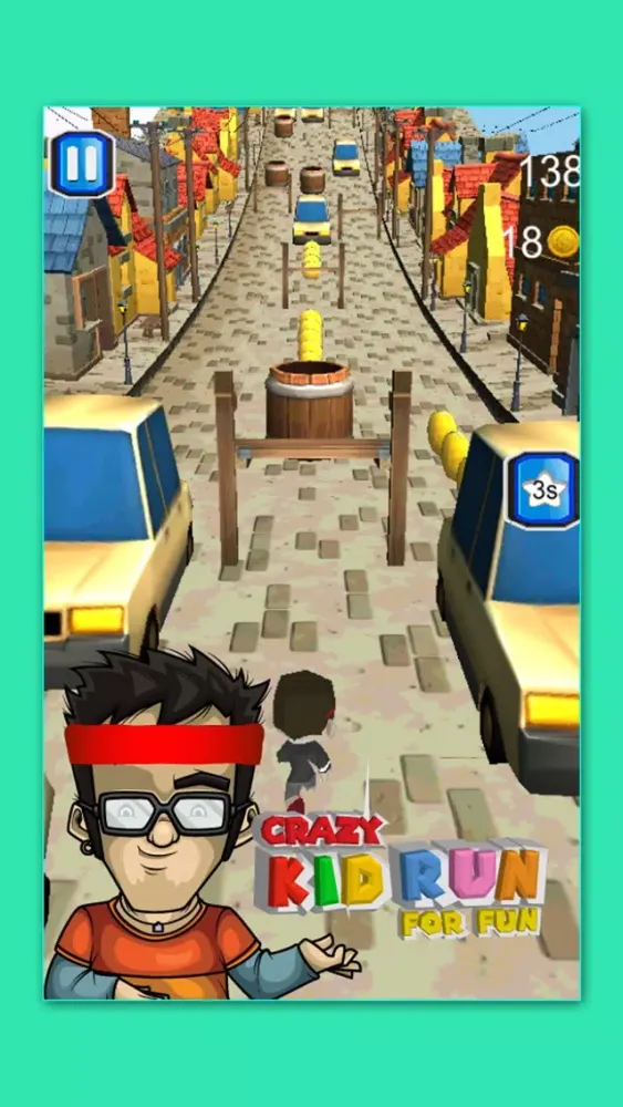 Crazy Kid Run For Fun - Endless Running Game Screenshots