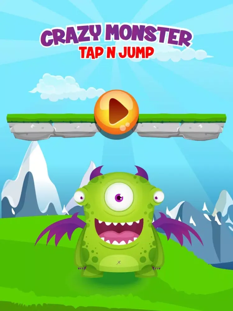 Crazy Monster - Tap N Jump iPad  Screenshots