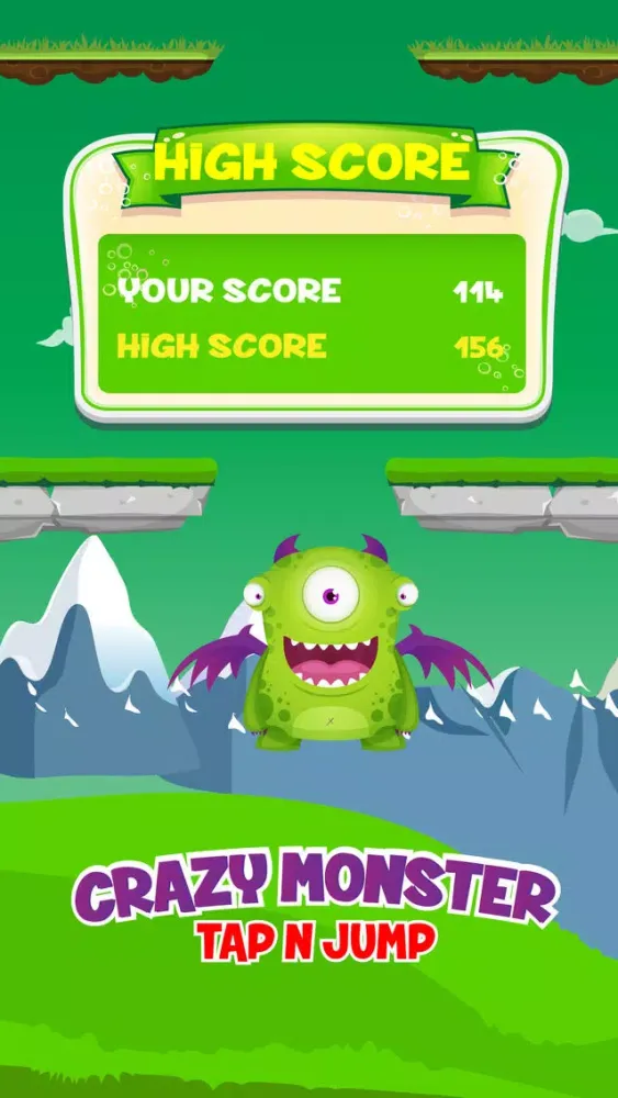 Crazy Monster - Tap N Jump Screenshots
