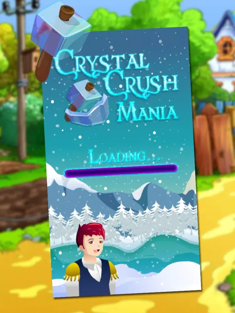 Ảnh chụp màn hình của Crystal Crush Mania iPad 
