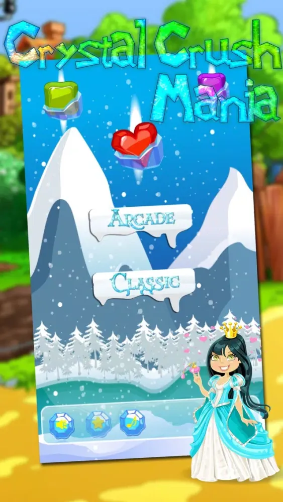 Ảnh chụp màn hình của Crystal Crush Mania
