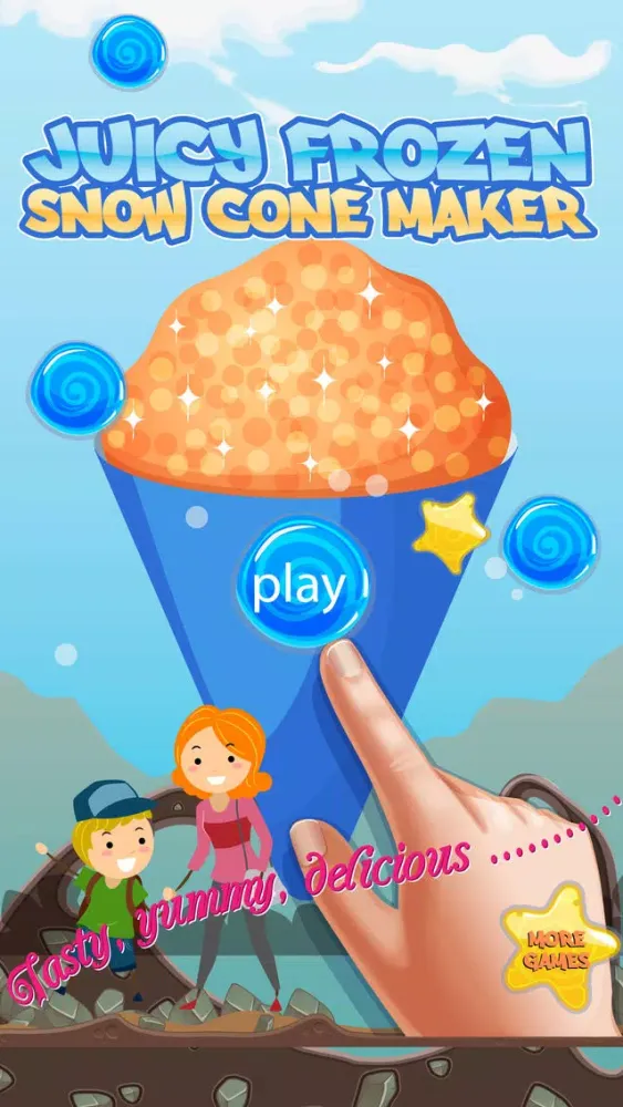 Tangkapan layar Juicy Frozen Snow Cone Maker - Kids Frozen Foods