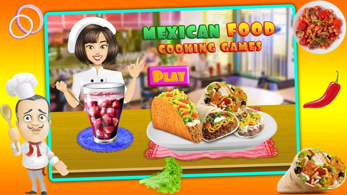 Mexican Food Chef Cooking Game Screenshots