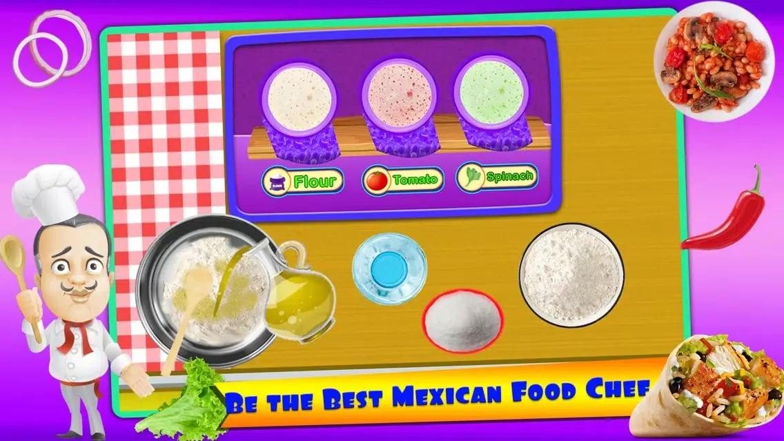Mexican Food Chef Cooking Game Screenshots
