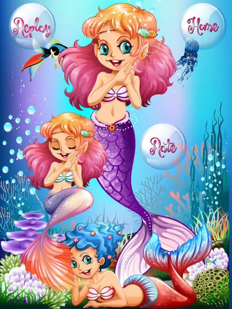 My Mermaid Princess Makeover – Makeup, Dressup & Spa Salon Games for Girls iPad  سکرین شاٹس