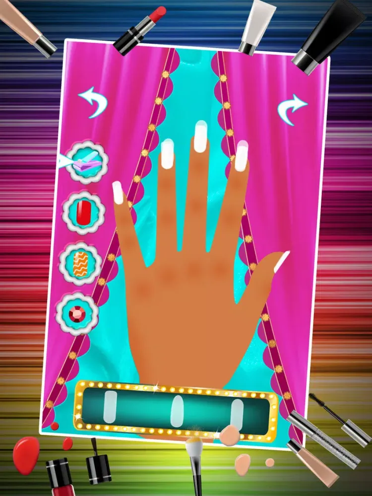 صور Nail Art Makeover Salon – Little Princess Nail Manicure Dressup Games for Girls iPad 
