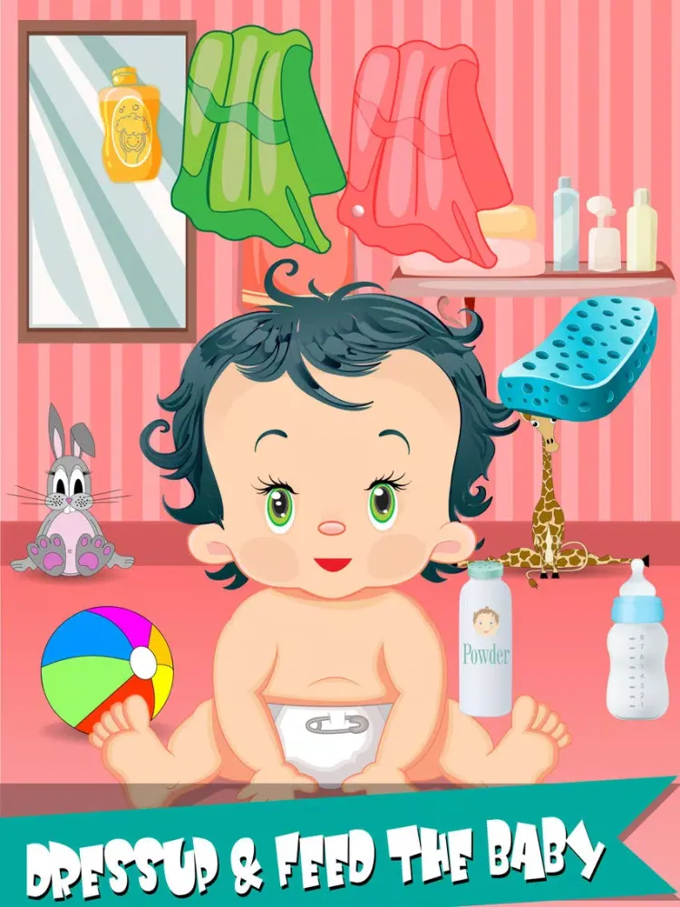 New Twins Baby Care Story - girls and boys free game iPad  स्क्रीनशॉट
