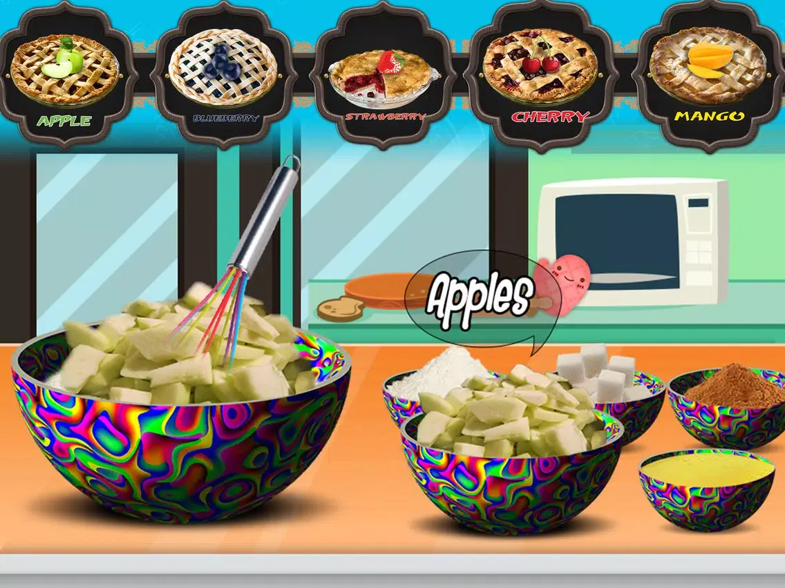 Zrzuty ekranu Pie Making Game 2017 iPad 