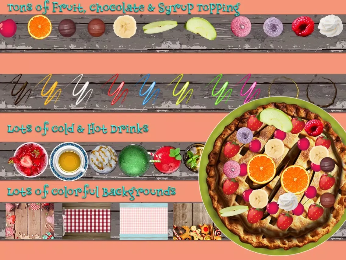 Zrzuty ekranu Pie Making Game 2017 iPad 