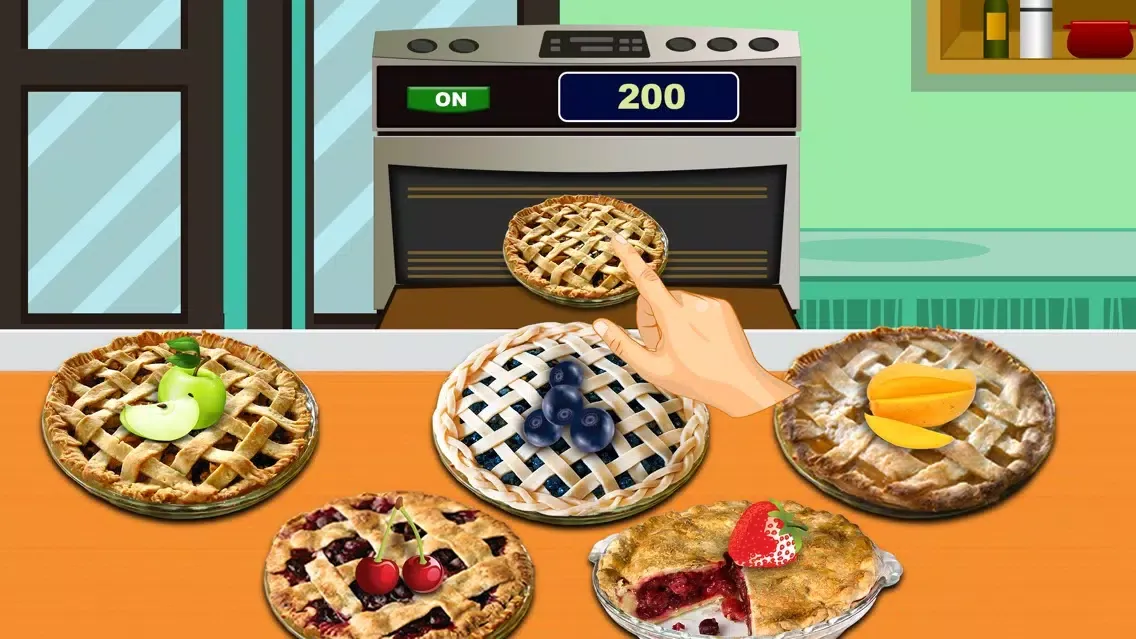 Zrzuty ekranu Pie Making Game 2017