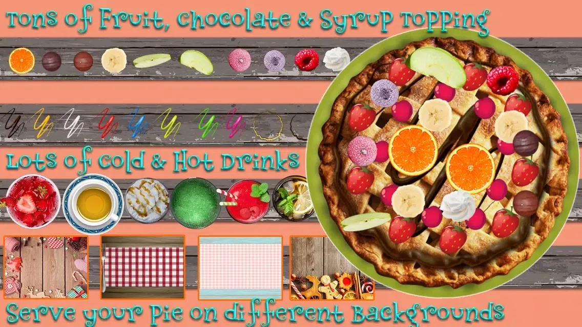 Zrzuty ekranu Pie Making Game 2017