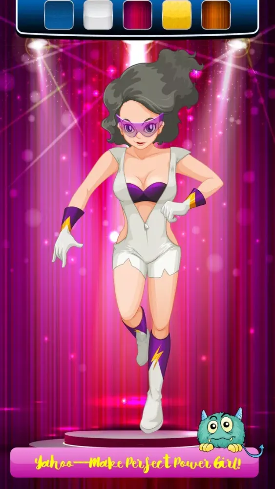 Power Girls Dress Up - Lovely Costumes Design Game For Girls Screenshots