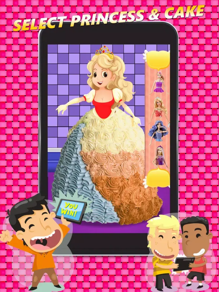 Princess Sweet Cake Maker Kids Cooking Game iPad  স্ক্রিনশট