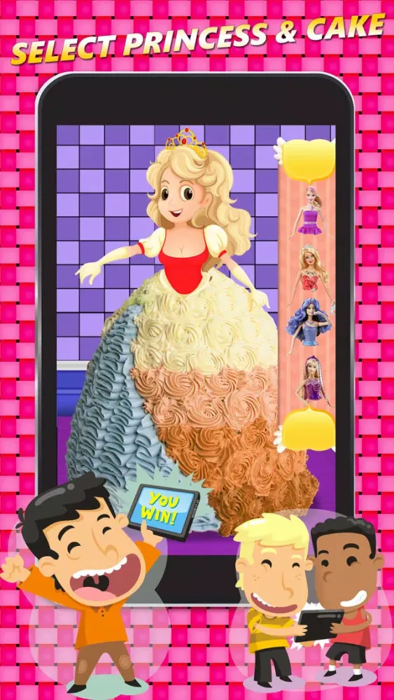 Princess Sweet Cake Maker Kids Cooking Game স্ক্রিনশট