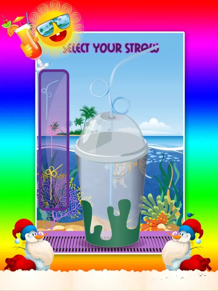 Slushy Frozen Food Maker – Free Crazy Summer Fun Cooking Chef Icee Drink maker iPad  स्क्रीनशॉट