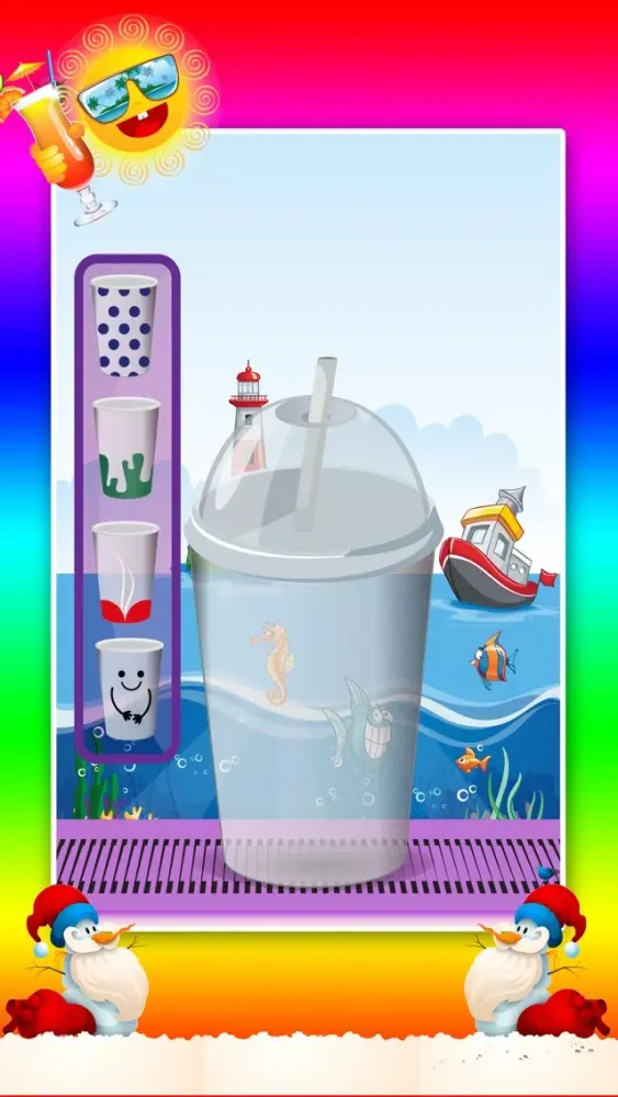 Slushy Frozen Food Maker – Free Crazy Summer Fun Cooking Chef Icee Drink maker स्क्रीनशॉट