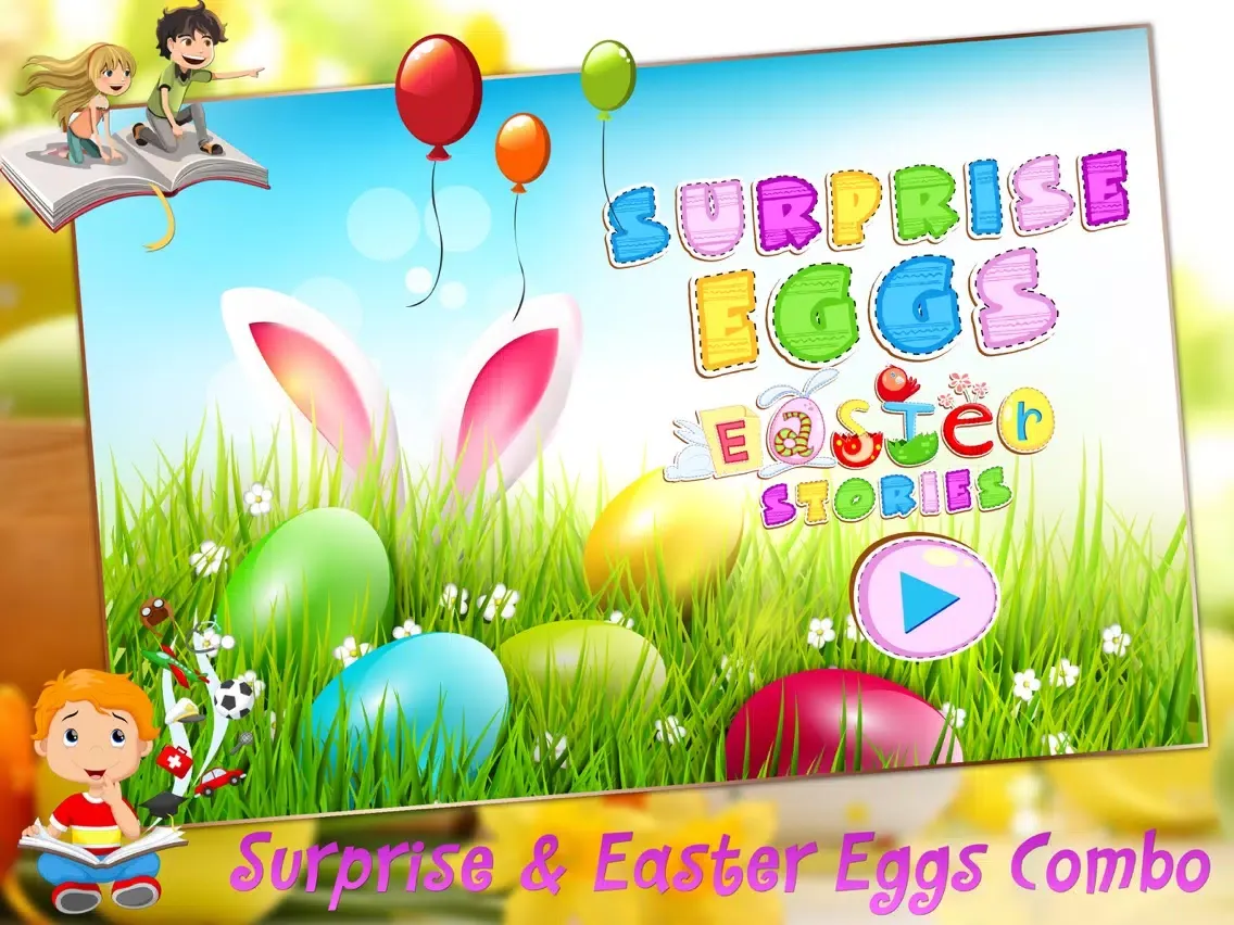 Surprise Eggs Easter Stories iPad  স্ক্রিনশট