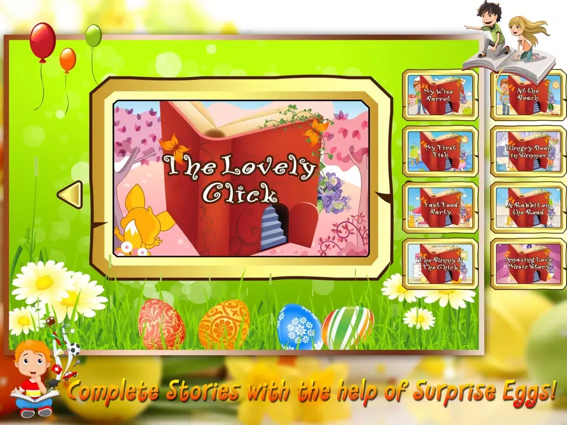 Surprise Eggs Easter Stories iPad  স্ক্রিনশট