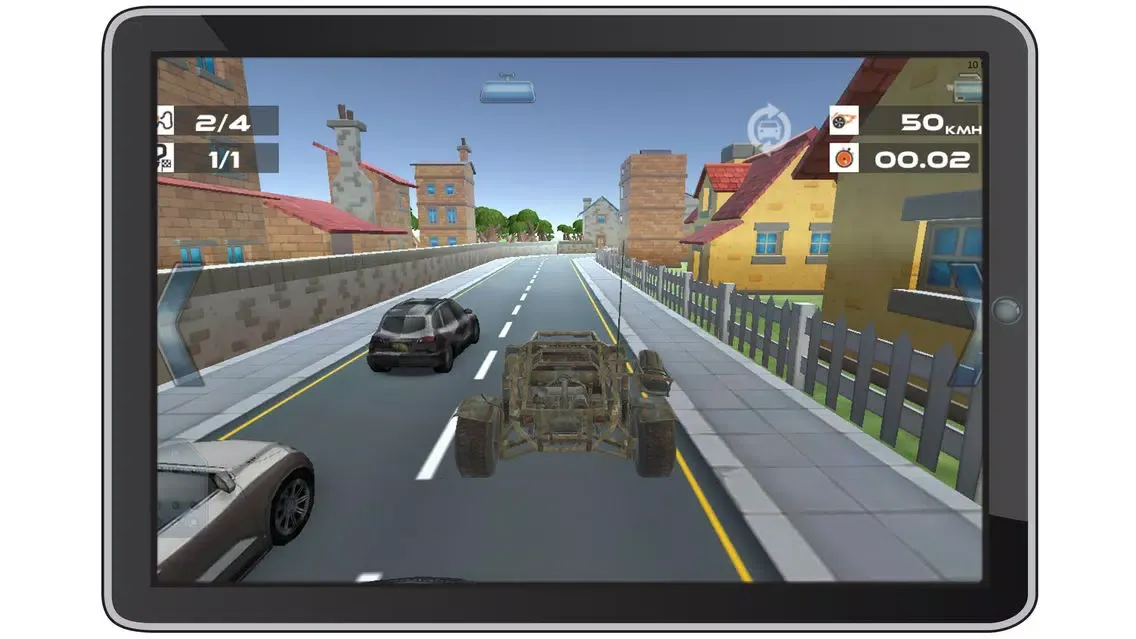 Capturas de pantalla de Town Car 3D Racing