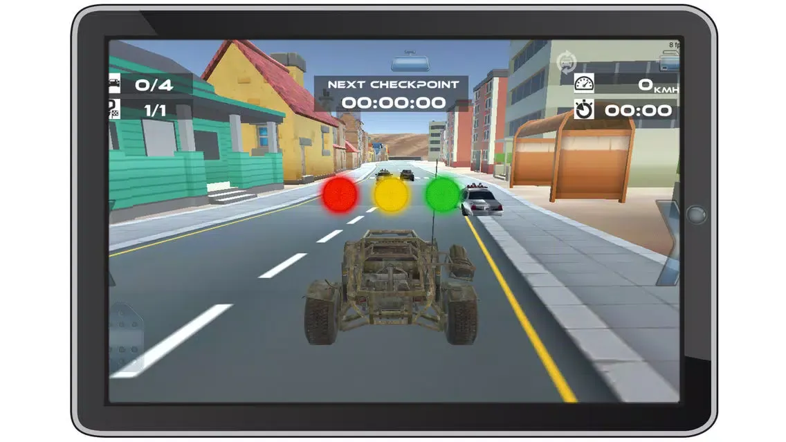 Capturas de pantalla de Town Car 3D Racing
