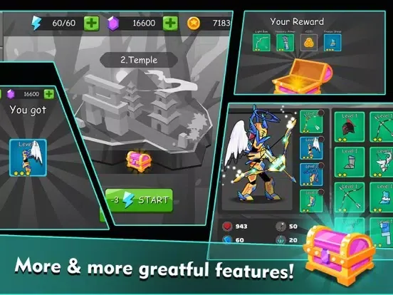 Archer Fight Survival iPad  سکرین شاٹس
