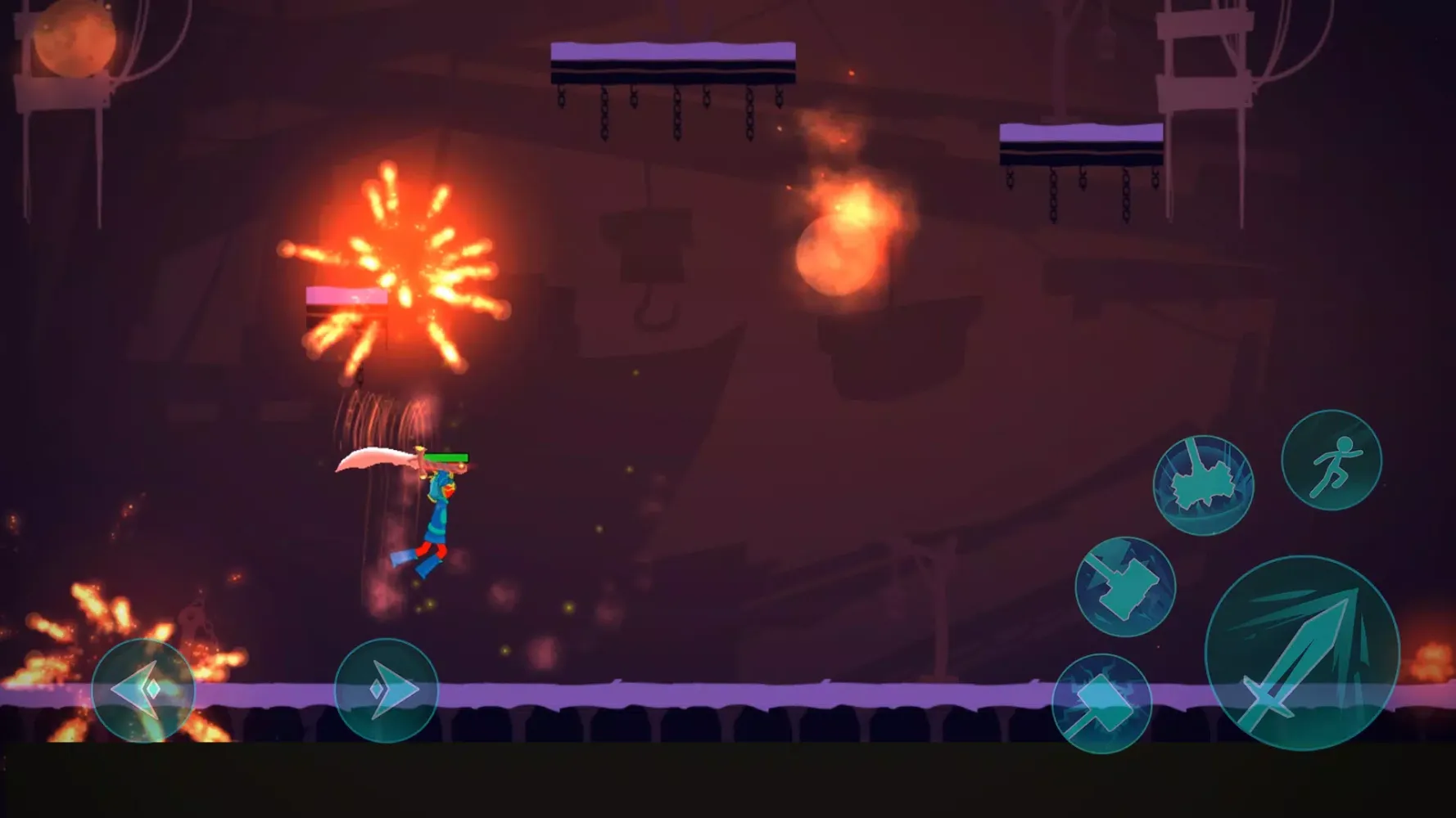 Stickmen Exile Fighter Screenshots