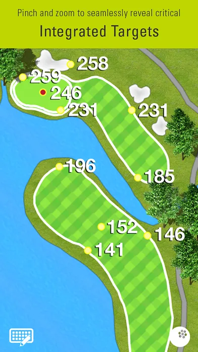 SkyCaddie Mobile Golf GPS سکرین شاٹس