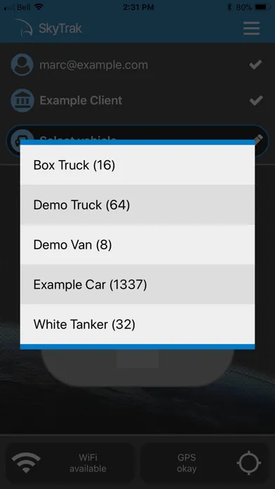 تصاویر SkyTrak – Mobile Telematics