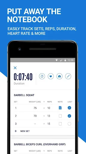 Tangkapan skrin Fitness Buddy: Gym Workout, We