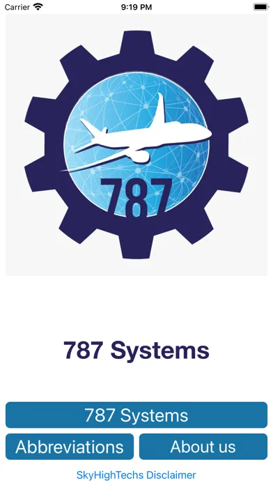 Capturas de pantalla de 787 Systems