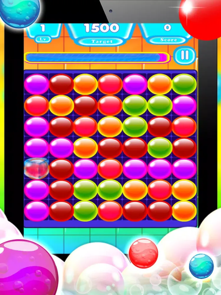 bubble link - POP War Mania - Touch Tap Bubble Match Style Link Game Saga iPad  Screenshots