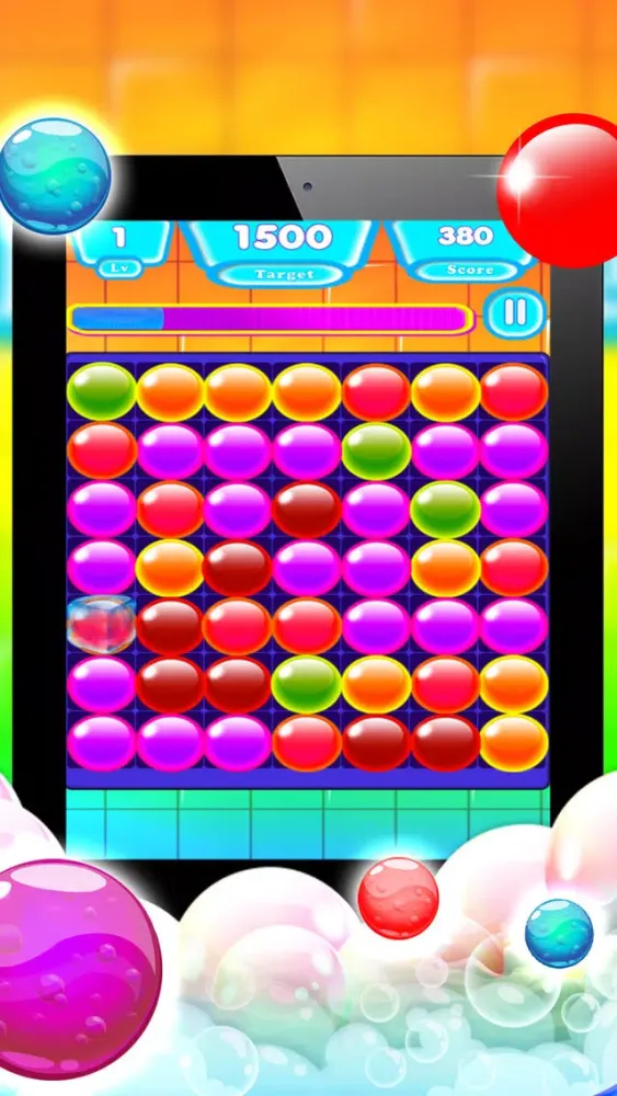 bubble link - POP War Mania - Touch Tap Bubble Match Style Link Game Saga Screenshots
