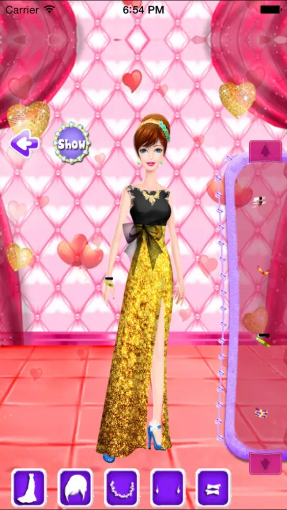 ภาพหน้าจอของ prom girl - prom games