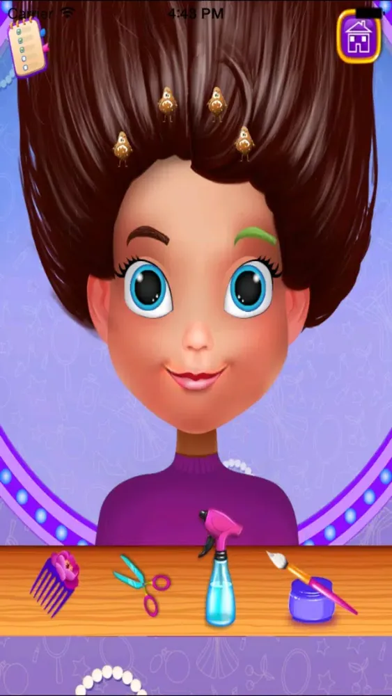 Girl hair care - girl games应用截图