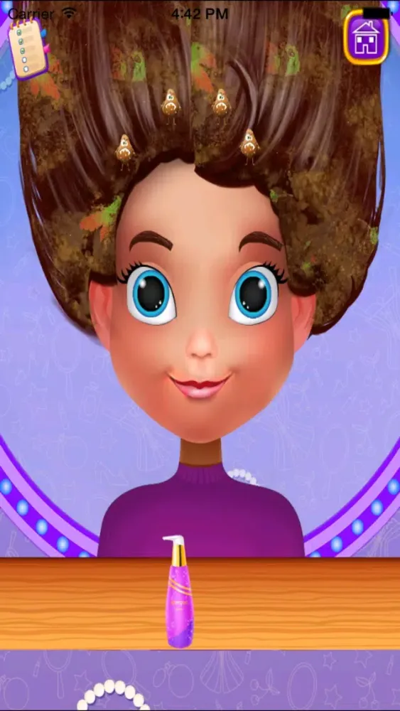 Girl hair care - girl games应用截图