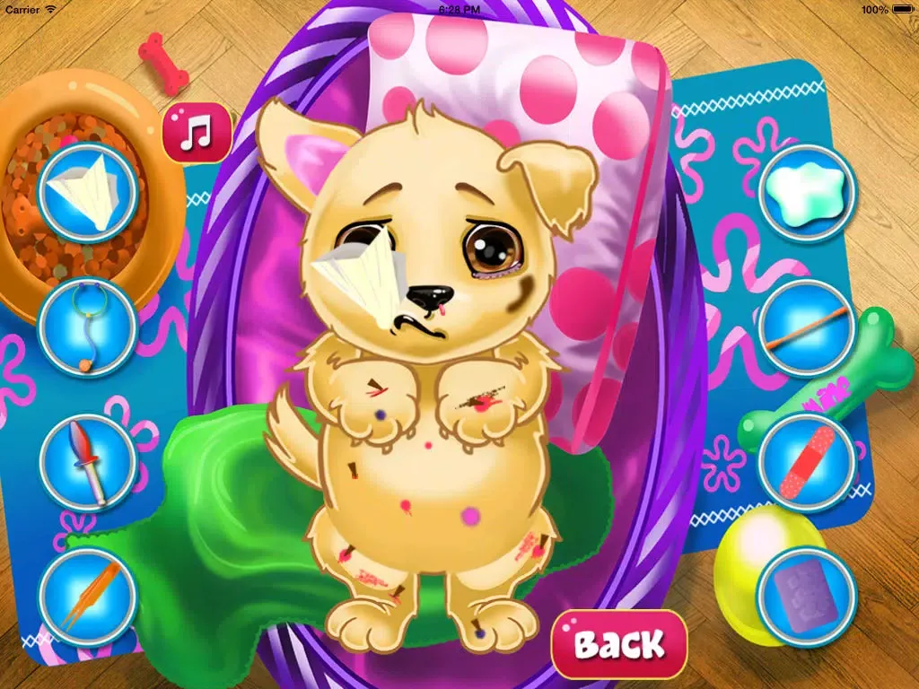 Captures d'écran de pet care salon - puppy games for free iPad 