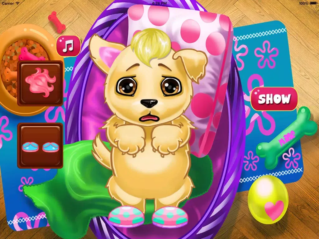 Captures d'écran de pet care salon - puppy games for free iPad 