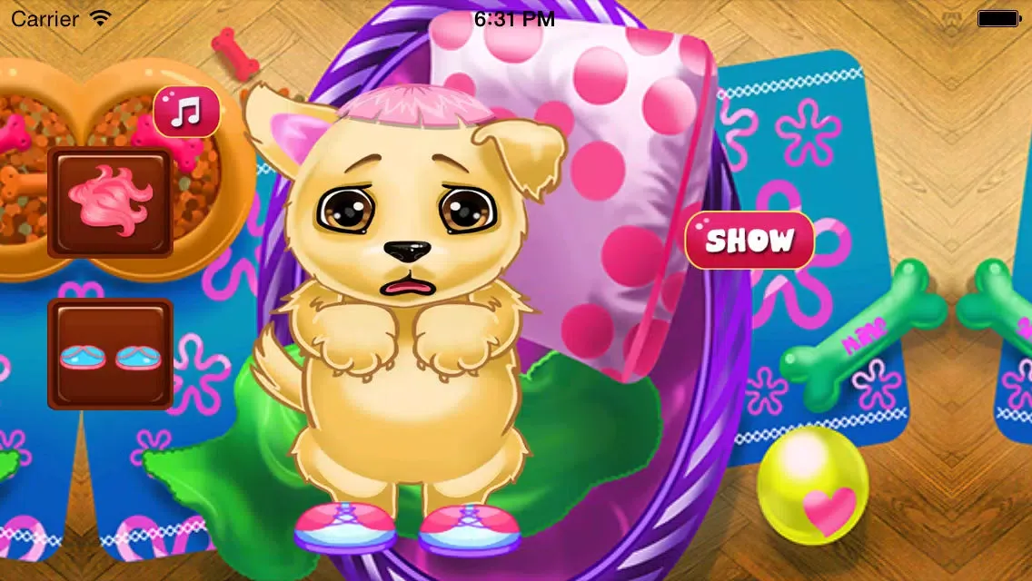 Captures d'écran de pet care salon - puppy games for free
