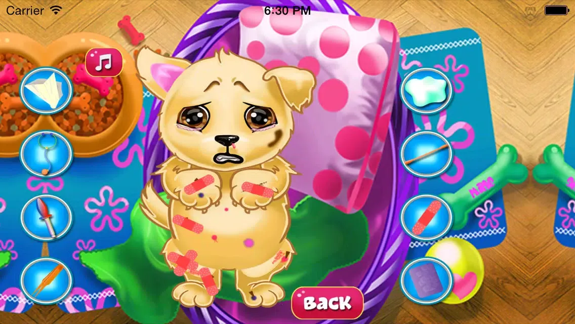 Captures d'écran de pet care salon - puppy games for free