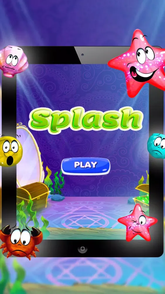 ภาพหน้าจอของ splash link - Ocean & Under Water pop Puzzle Game Free with Friends
