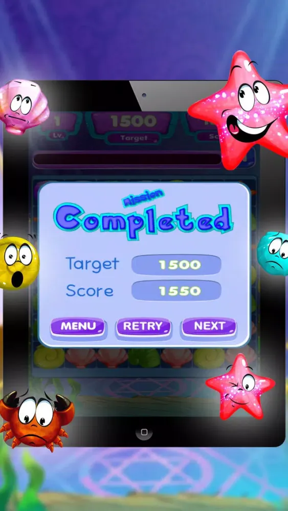 ภาพหน้าจอของ splash link - Ocean & Under Water pop Puzzle Game Free with Friends