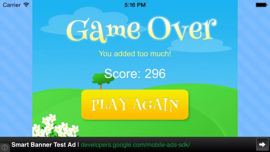 Balloon pop math 스크린샷