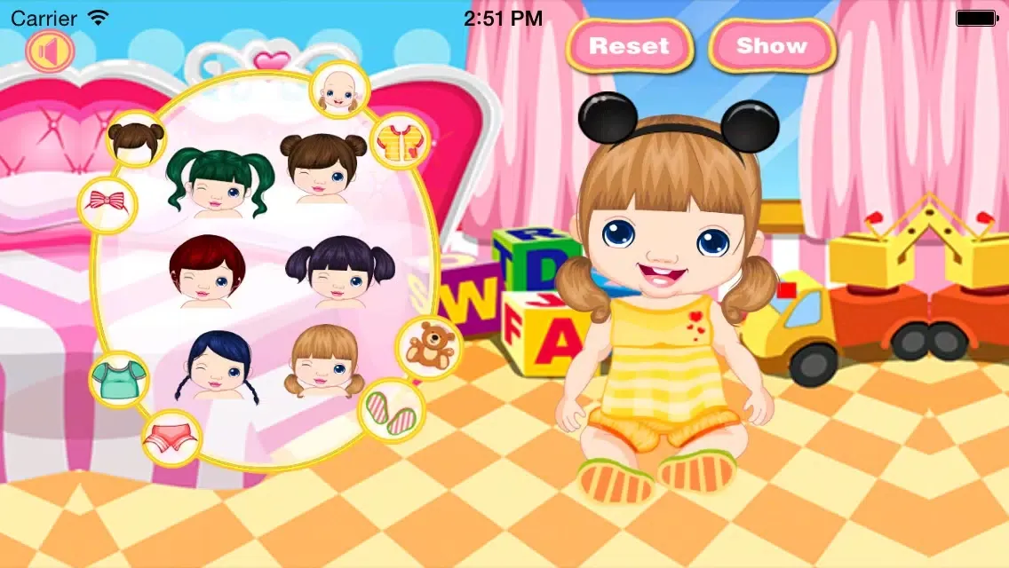 Beautiful Baby Dressup Ekran Görüntüleri